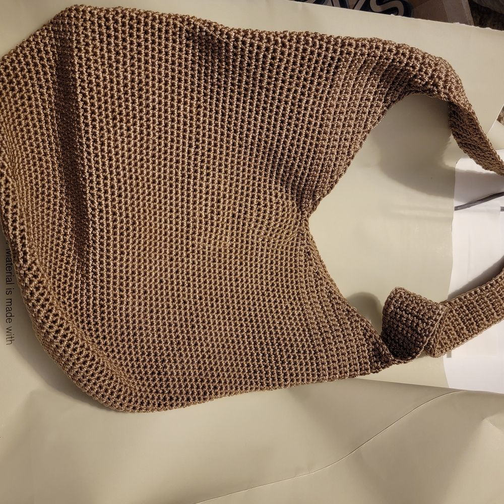 The Sak Brown & Black Woven Shoulder Bag